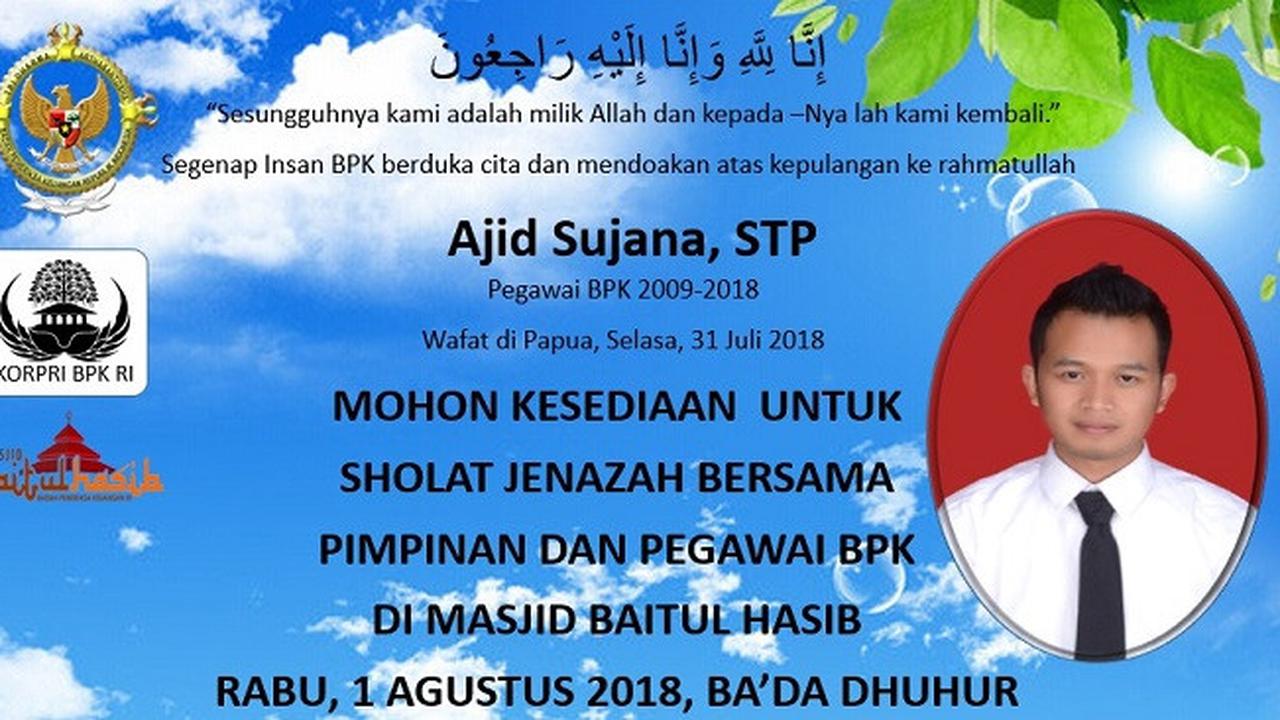 Pegawai BPK Tewas Terbunuh di Tangan Pencuri di Jayapura