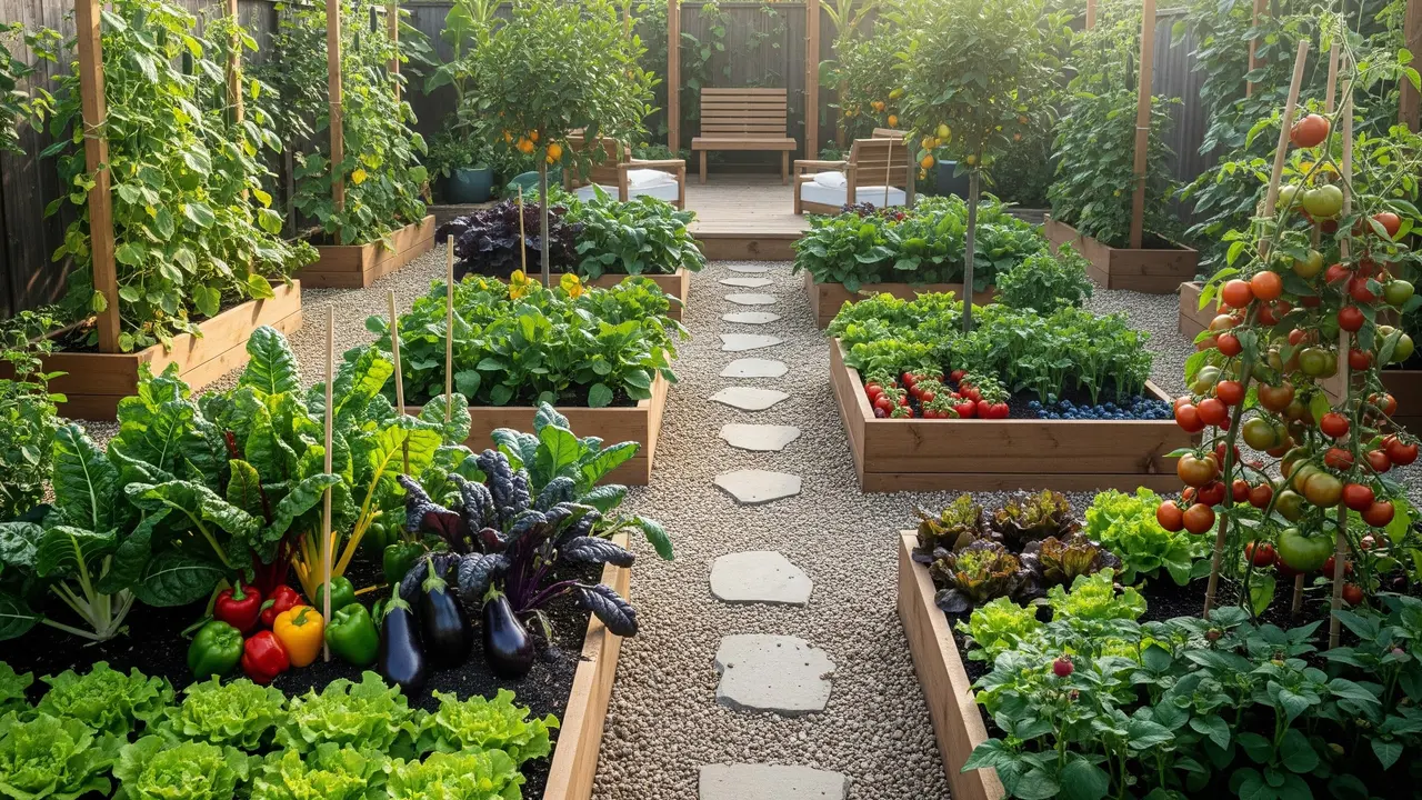 Ide Edible Garden Aesthetic Ala Pinterest dengan Kombinasi Sayur dan Buah