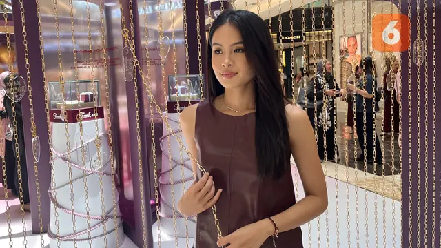 Maudy Ayunda bicara soal perhiasan. (Dok: Liputan6.com/dyah pamela)