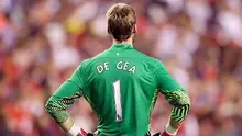 Kiper Manchester United David De Gea dalam partai persahabatan menghadapi Barcelona di Maryland, AS, 30 Juli 2011. Rob Carr/Getty Images/AFP