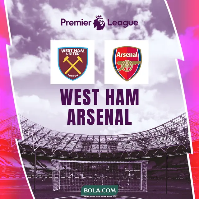 Liga Inggris - West Ham Vs Arsenal