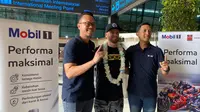 Pembalap tim Red Bull KTM Factory Racing yakni Brad Binder dan Jack Miller ke Jakarta untuk menghadiri peluncuran pelumas baru Mobil1. (ist)