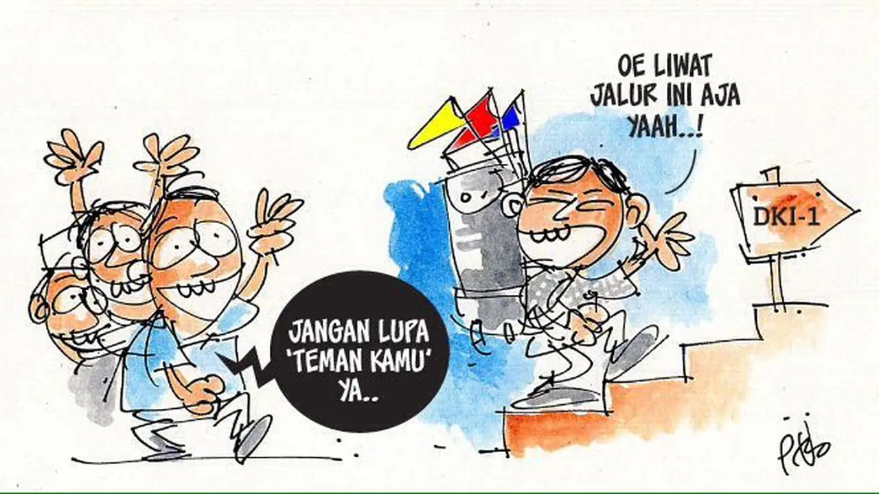 kartun ahok 