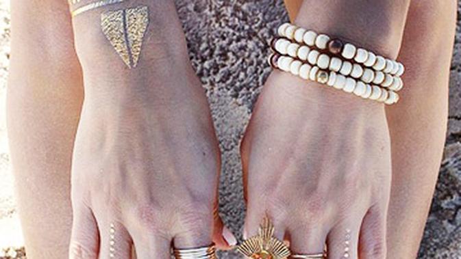 12 Model Tato  Emas Temporary Yang Keren  dan Mewah Page 1 