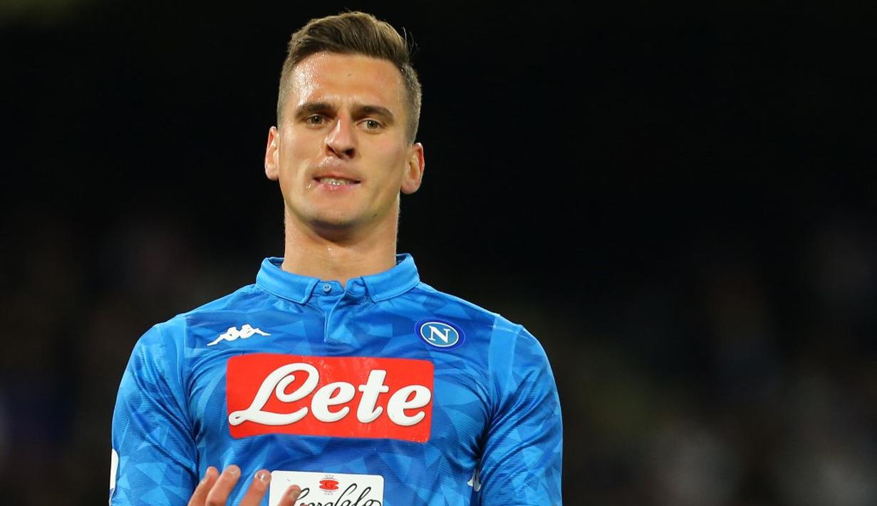 5. Arkadiusz Milik (Napoli) - 17 gol dan 2 assist (AFP/Carlo Hermann)