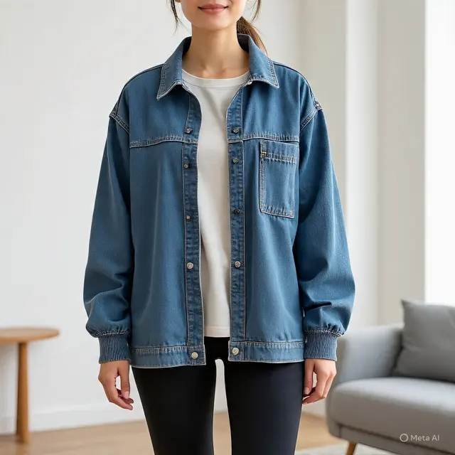 Model Outer Jeans Wanita Oversize Terbaru untuk Casual. Gemini