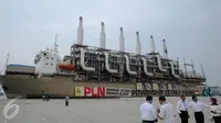 PLN menambah pasokan 240 MW dari Pembangkit Listrik Terapung atau Marine Vassel Power Plant (MVPP).