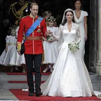 Gaun pernikahan Kate Middleton. (Istimewa)