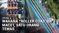 Terdapat satu orang tewas dan sejumlah pengunjung lainnya terluka setelah wahana roller coaster di Georgia, Amerika Serikat, berhenti mendadak.