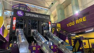 SuperPark arena bermain sekaligus olahraga cocok buat liburan akhir tahun kamu. (dok. Liputan6.com/Salsa Nur Fadillah).