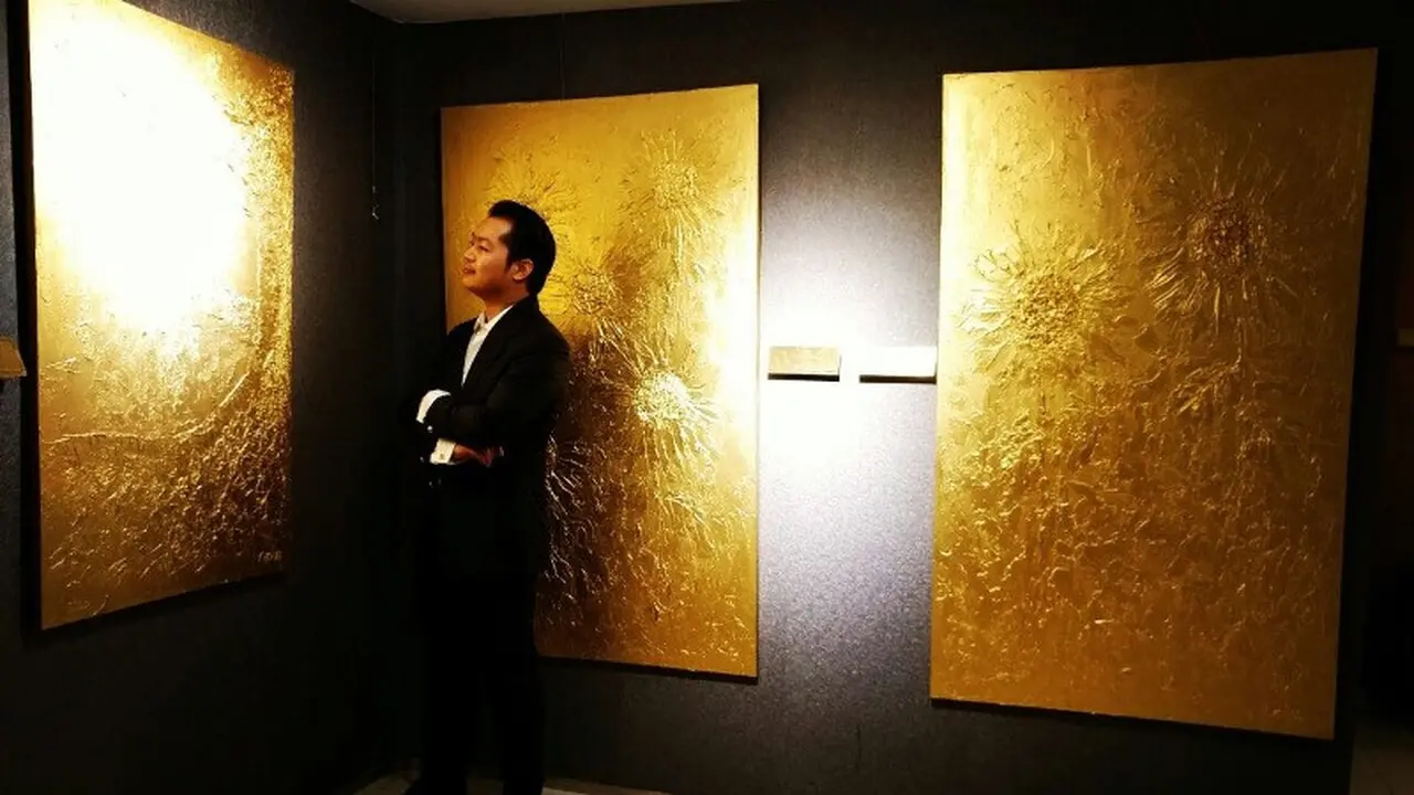 Galeri Artpreneur Centre Pamerkan Lukisan Emas Seniman Korea