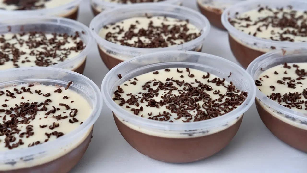 Ilustrasi puding nikmat
