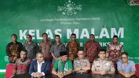 Ketua PWNU Riau Rusli Ahmad dan masyarakat Papua serta Papua Barat mengajak semua pihak menahan diri. (Liputan6.com/M Syukur)