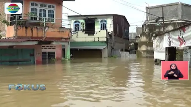 Lebih dari 3.000 rumah di lima kecamatan di Medan terendam banjir. Karena kelima wilayah masuk zona merah rawan banjir.