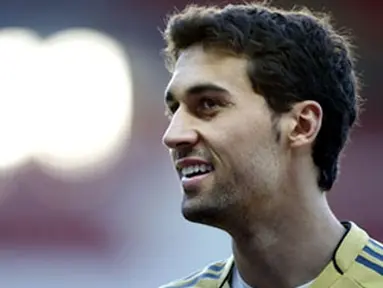 Spanish defender Alvaro Arbeloa attends a training session on June 28, 2008 at Ernst-Happel stadium in Vienna. Germany will play against Spain the Euro 2008 championships final football match on June 29, 2008. AFP PHOTO / PAUL ELLIS