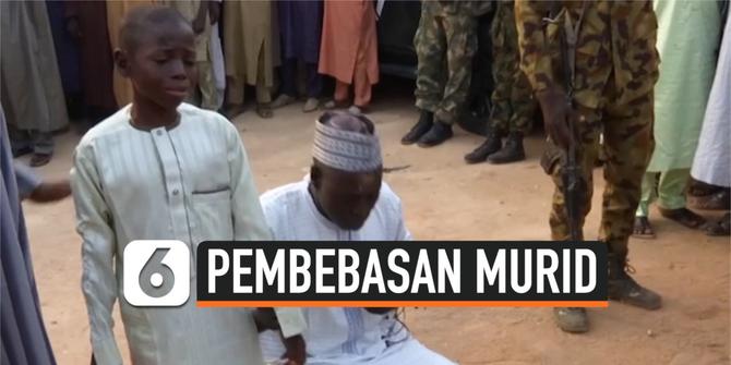 VIDEO: Lebih dari 300 Siswa Nigeria Korban Penculikan Bandit Berhasil Dibebaskan