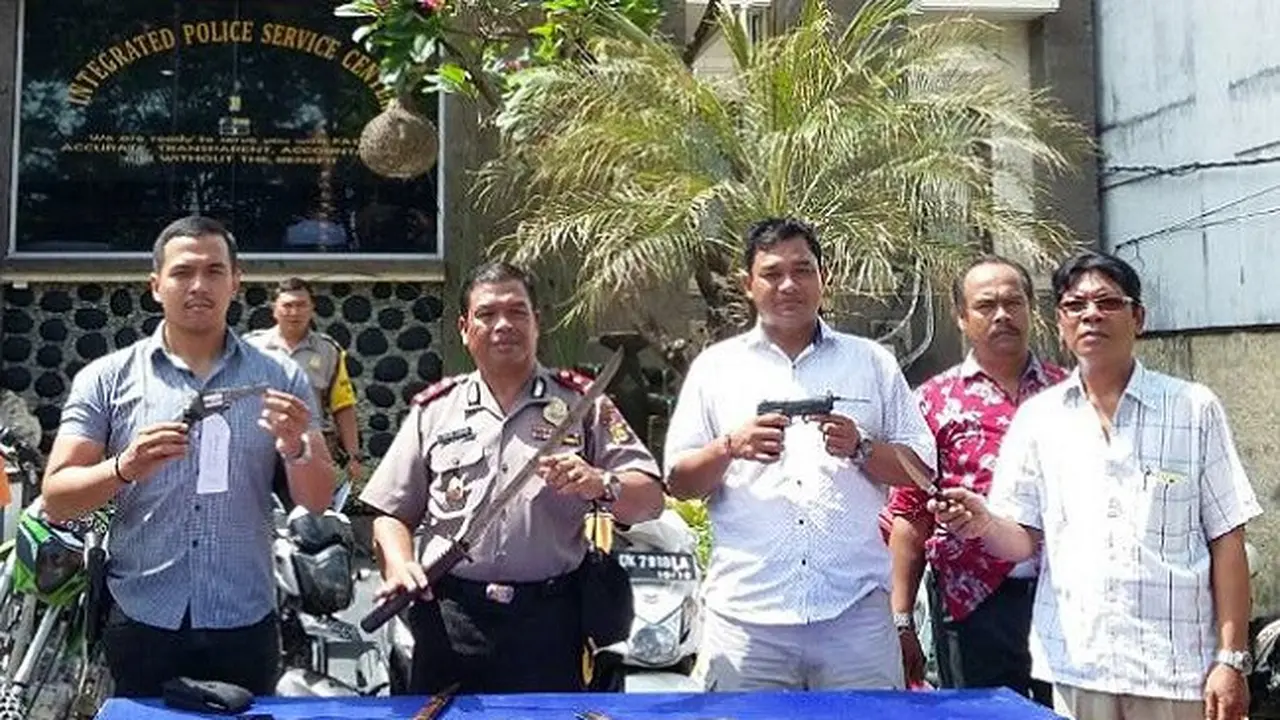 Komplotan Begal Pengincar Waria di Bali Ditangkap