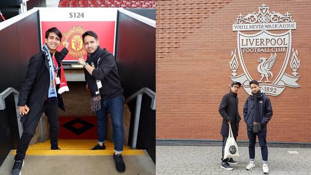 Menghabiskan waktu dengan menonton sepak bola bersama