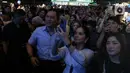 Penampilan SBY di festival musik Pestapora 2024 juga disaksikan anak dan menantunya. (Liputan6.com/Herman Zakharia)