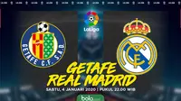 La Liga: Getafe vs Real Madrid. (Bola.com/Dody Iryawan)