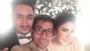 Salah satu MC kondang di Indonesia, Indra Herlambang terlihat hadir di acara pernikahan Syahanaz dan Jeje. (Foto: instagram.com/indraherlambang)