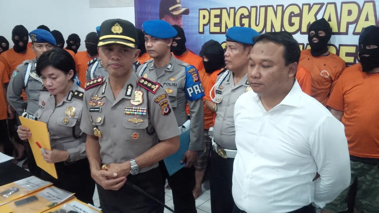 Peredaran Narkoba Meningkat di Bandung, 40 Tersangka Diringkus