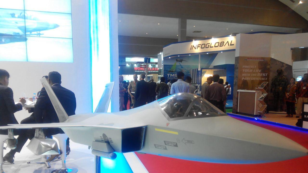 Ini Penampakan Jet Tempur Buatan RI-Korsel (Foto: Ilyas Istianur)