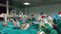 Momen Haru Pasangan Positif Corona, Rayakan 50 Tahun Pernikahan di ICU