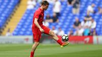 Pemain Liverpool asal Inggris, James Milner. (AFP/Justin Tallis)