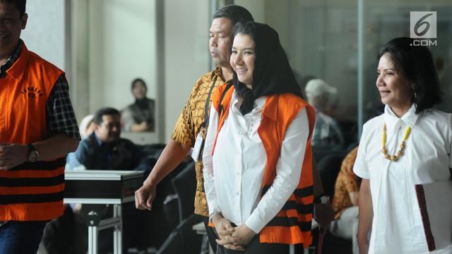 Dugaan TPPU, Rita Widyasari Jalani Pemeriksaan Perdana