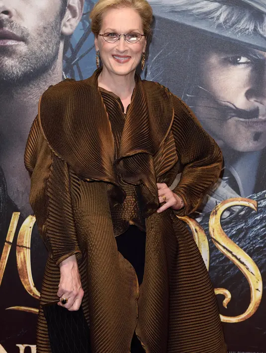 Meryl Streep di pemutaran film Into the Woods, di tahun 2015.