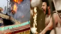 Kebakaran Kapal hingga Film Bollywood Termahal 'Baahubali'