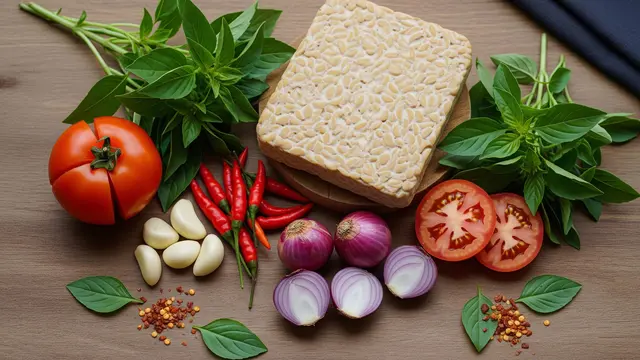 Resep Tempe Kemangi Pedas