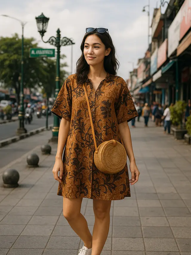 Model Batik Santai untuk Liburan di Yogyakarta