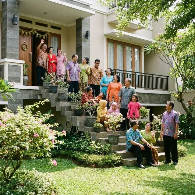 Ide Gaya Foto Keluarga Lebaran 2026