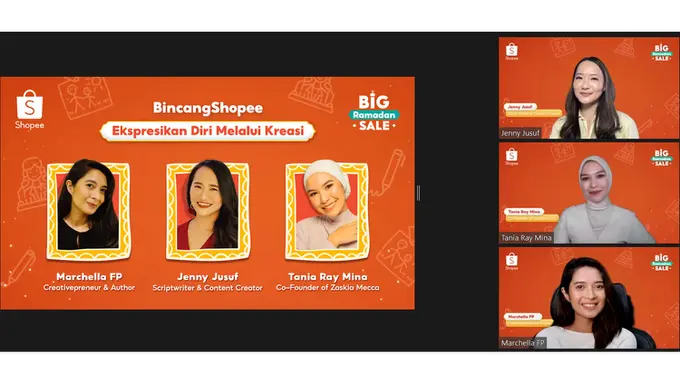 Tips Menulis Afirmasi untuk Motivasi Diri ala Jenny Jusuf dalam Bincang Shopee Big Ramadan Sale 2022