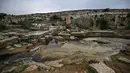 Selama hampir satu milenium, kota ini berkembang sebagai salah satu pusat terkemuka dunia klasik sebelum gempa bumi besar pada tahun 365 M menyebabkan kota ini ditinggalkan. (Ozan KOSE / AFP)
