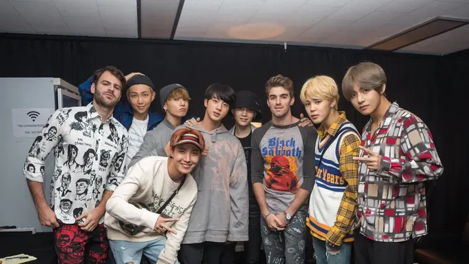 [Bintang] BTS dan The Chainsmokers