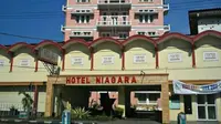 Potret Hotel Niagara Malang dari depan. (Dok. Instagram @hotelniagaramalang/ https://instagram.com/hotelniagaramalang?igshid=1wa4rjxlgs6u9/ Dinda Rizky)