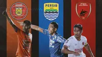 Piala Menpora -  Assanur Rijal, Frets Butuan, Zulkifli Syukur (Bola.com/Adreanus Titus)