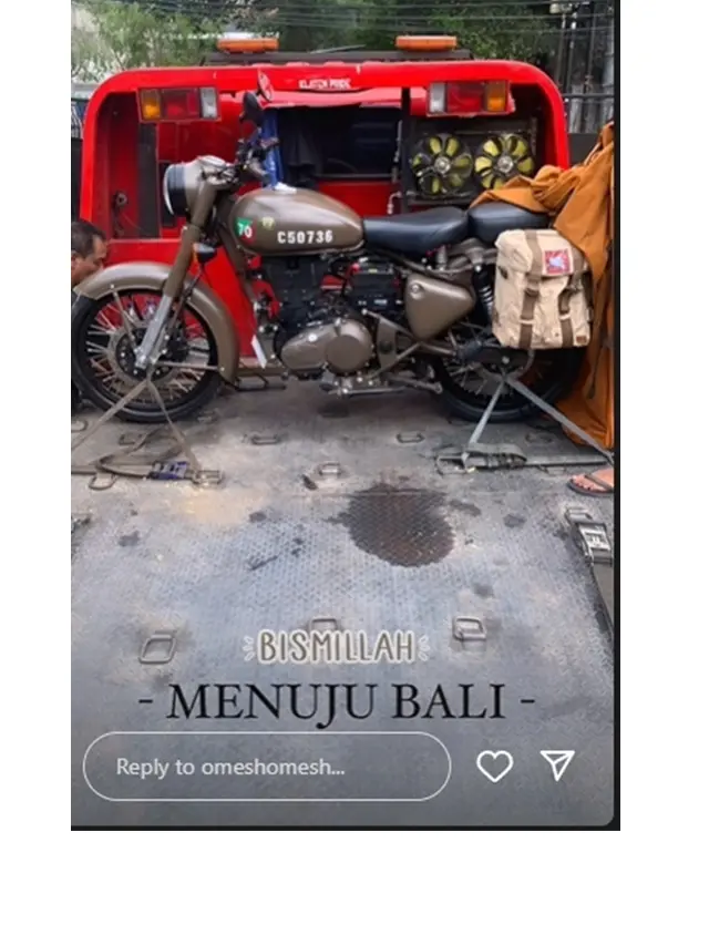 8 Potret Motor Langka Omesh yang Dilelang untuk Bantu Palestina, Laku Rp 300 Juta