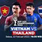 Saksikan Keseruan Streaming Piala AFF U-23 Malam Ini : Vietnam Vs Thailand  Pukul 18.50 WIB