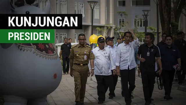 VIDEO: Presiden Jokowi Kunjungi Wisma Atlet Asian Games 2018