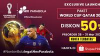 Piala Dunia 2022 Nex Parabola.
