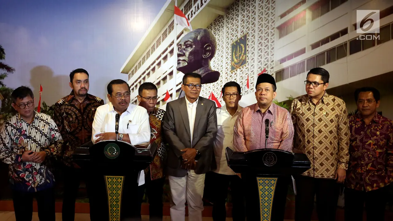 Pansus Hak Angket KPK Temui Jaksa Agung