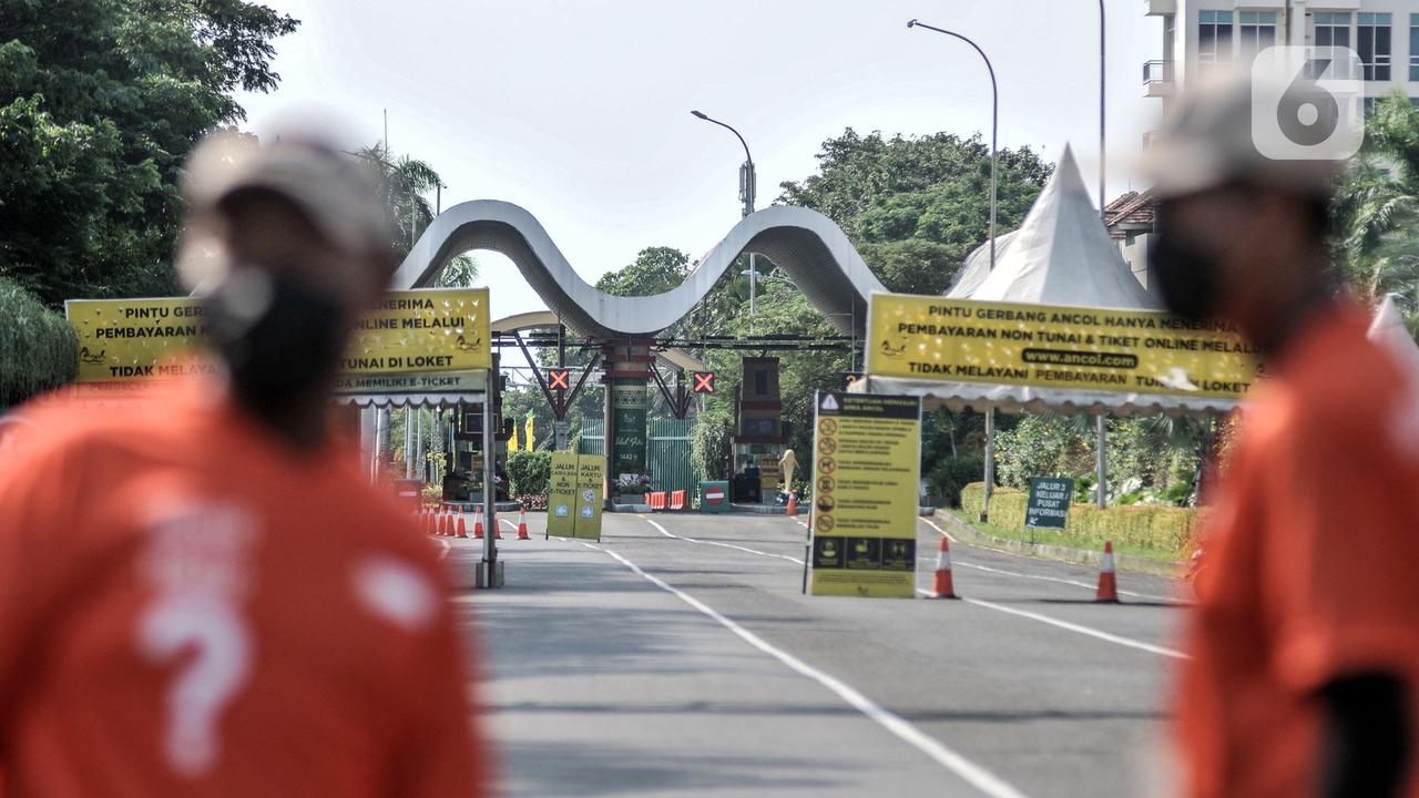 FOTO: Wisata Ancol Ditutup 2 Hari Imbas Kerumunan