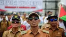 Sebelumnya, pada tanggal 7 November 2023, sejumlah perwakilan desa menemui Presiden Joko Widodo atau Jokowi di Istana Kepresidenan, Jakarta. Dalam pertemuan tersebut, Presiden Jokowi mendengarkan aspirasi mengenai revisi UU Desa. (Liputan6.com/Faizal Fanani)