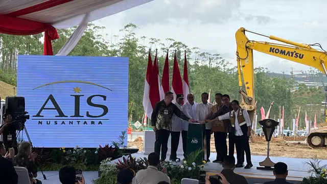 Jokowi Groundbreaking AIS Nusantara di IKN