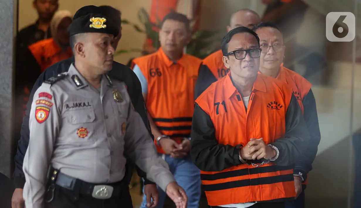 Diketahui, Wakil Menteri Ketenagakerjaaan (Wamenaker), Immanuel Ebenezer terseret kasus dugaan korupsi terkait pemerasan perusahaan yang mengurus sertifikat K3. (Liputan6.com/Helmi Fithriansyah)