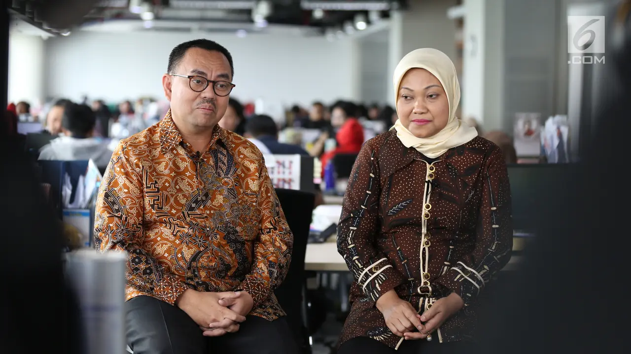 Pasangan calon Gubernur dan Wakil Gubernur Jawa Tengah Sudirman Said dan Ida Fauziah